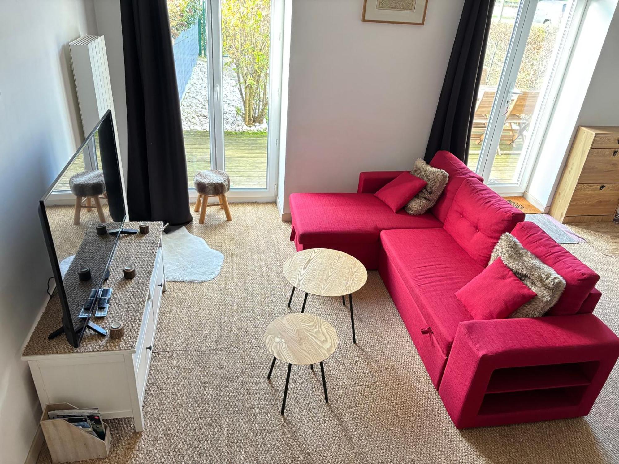 Les Douves Duplex 5 Personnes Lumineux Avec Jardin Et Terrasse Amenagee , Vue Sur Chateau A 5Mn De La Mer, Proche Omaha Beach Et Bayeux Commes Екстер'єр фото